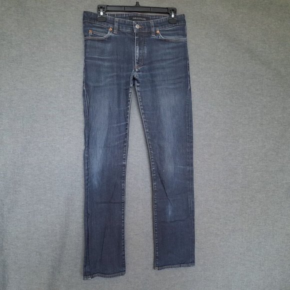 Men's Drykorn for Beautiful People Low Rise Skinny Jeans Size 29 x 30 Dark Wash - Picture 1 of 8